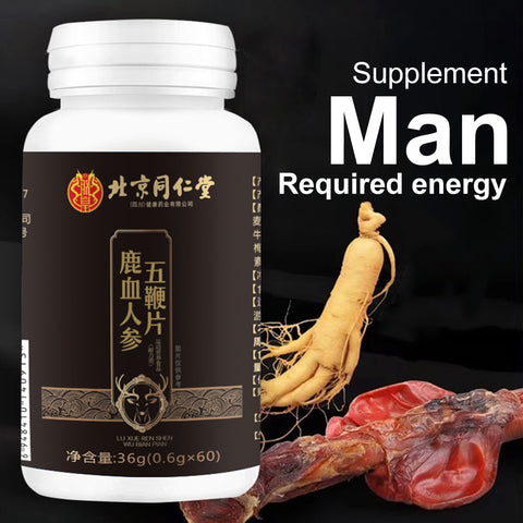 Deer Blood Ginseng Five Animal Penis Tablets