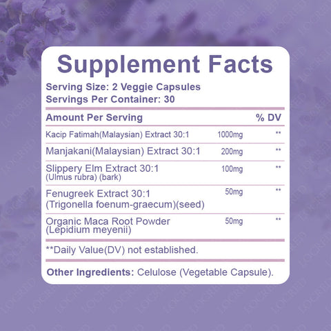 Manjakani 30:1 Vaginal Moisturizing & Tightening Capsules