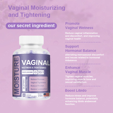 Manjakani 30:1 Vaginal Moisturizing & Tightening Capsules
