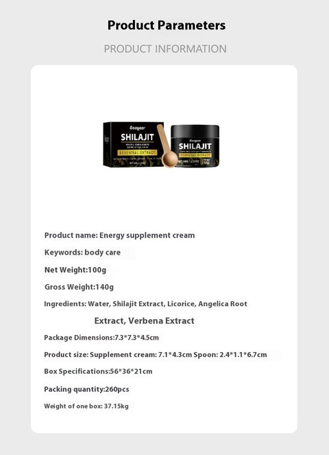 RevitalizeX Pro Recovery Cream - 100g Advanced Transdermal Energy Formula