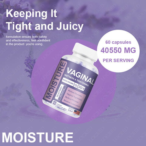 Manjakani 30:1 Vaginal Moisturizing & Tightening Capsules